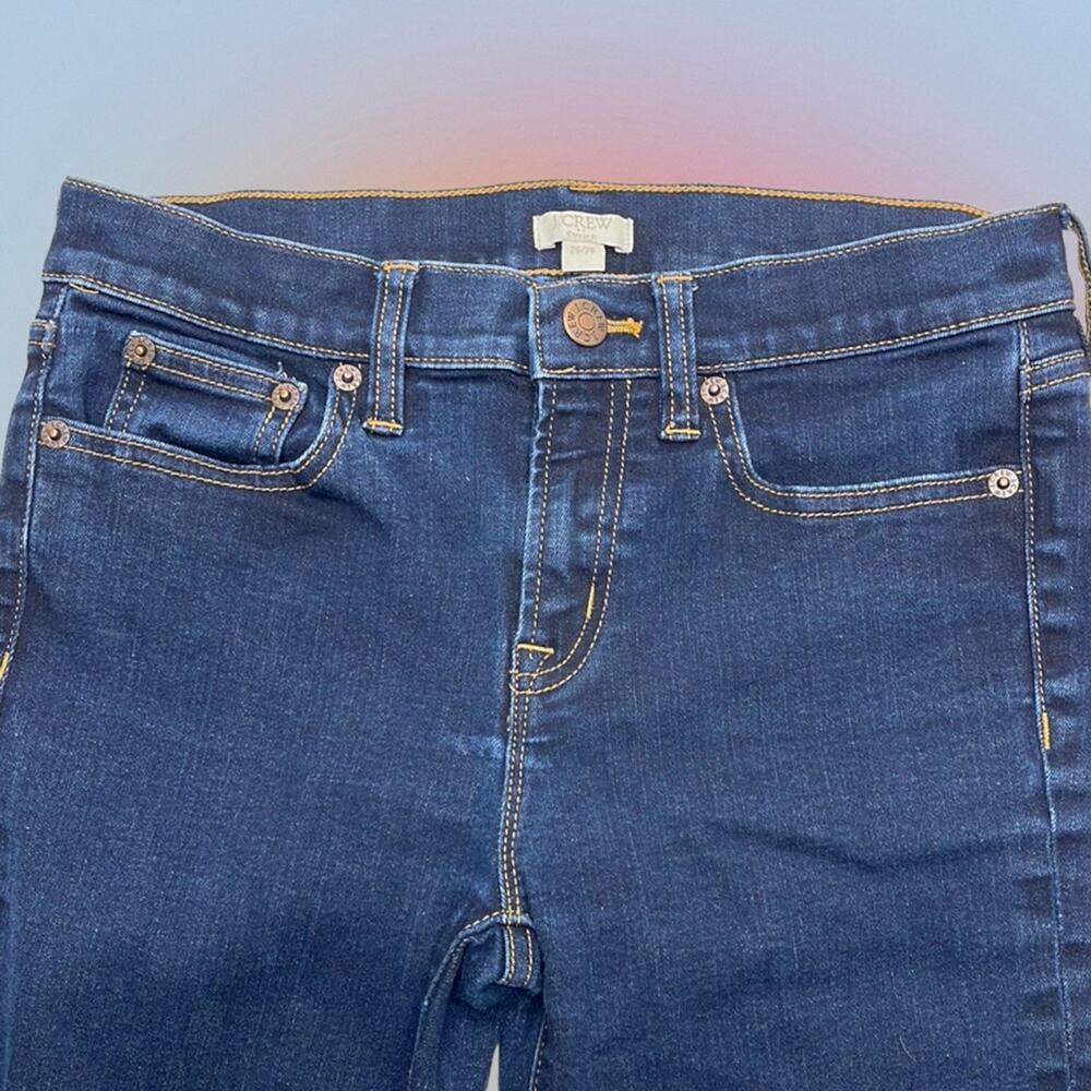 J. CREW Women’s 26 / 28 Skinny Ankle Stretch Blue Jeans
